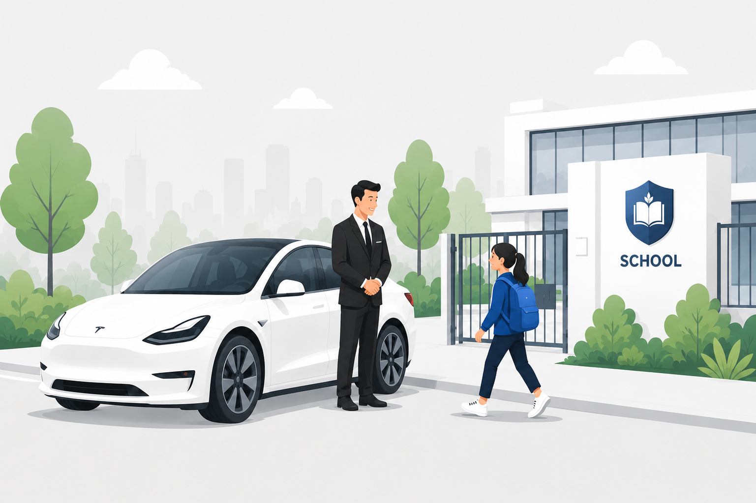 AOT Taxi chauffeur met kind — PGB Jeugdwet Almere